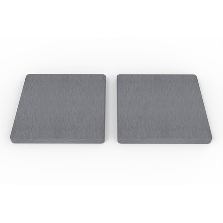 Castello Usa Diatomite Stone Square Coaster - Gray, 4PK CB-DCS-G